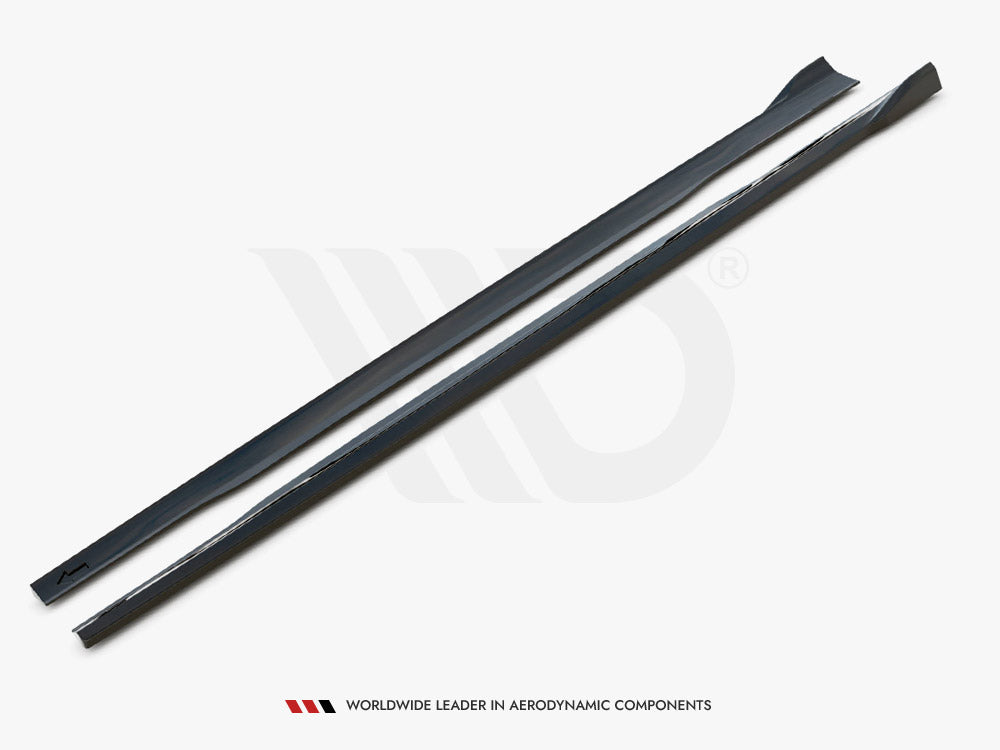 Maxton Design Side Skirts Diffusers V.2 Audi S8 D4 - AU-A8-D4-SLINE-SD2