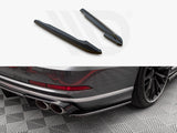 Maxton Design Rear Side Splitters V.2 Audi S8 D5 - AU-S8-D5-RSD2