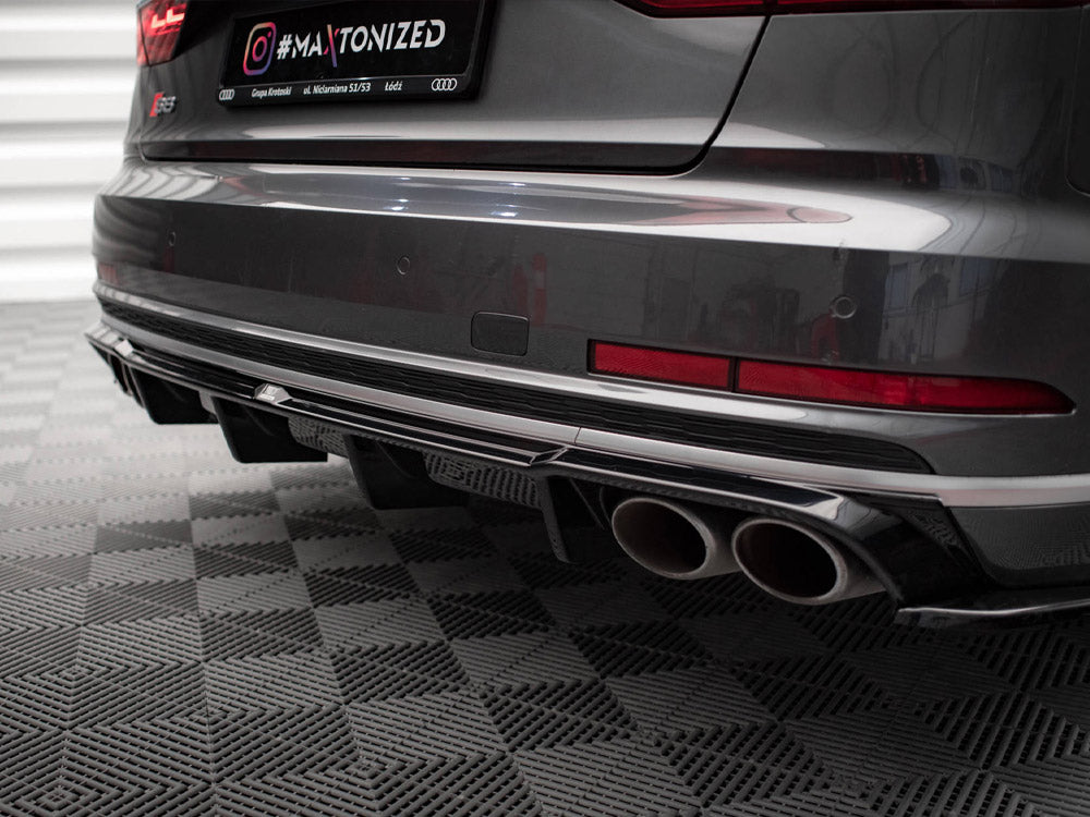 Maxton Design Rear Valance Audi S8 D5 - AU-S8-D5-RS1