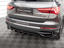 Load image into Gallery viewer, Maxton Design Central Rear Splitter (Vertical Bars) Audi Q3 S-Line F3 - AU-Q3-2-SLINE-RD1+RD2