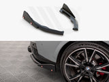 Maxton Design Rear Side Splitters V.2 + Flaps BMW 2 Coupe M240i G42 - BM-2-42-M-RSD2+RSF1