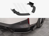 Maxton Design Street Pro Rear Side Splitters + Flaps BMW 2 Coupe M-Pack G42 - BM242MPACKCNC-RSD1+RSF1