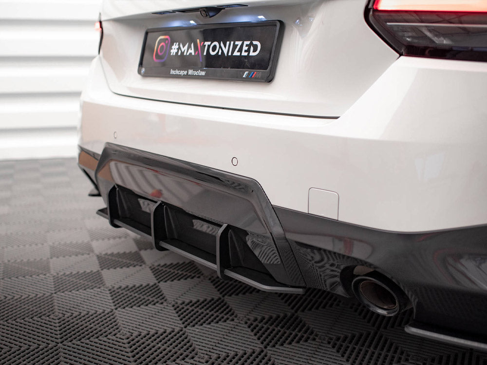 Maxton Design Street Pro Rear Diffuser BMW 2 Coupe M-Pack G42 - BM242MPACKCNC-RS1