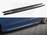 Maxton Design Side Skirts Diffusers Mercedes C AMG-Line W206 - ME-C-206-AMGLINE-K-SD1