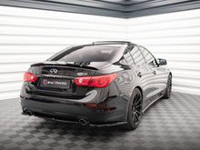 Load image into Gallery viewer, Maxton Design Central Rear Splitter Infiniti Q50 S Mk1 - IN-Q50S-1-RD1