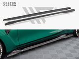 Maxton Design Carbon Fiber Side Skirts BMW M3 G80 - CF-BM-3-G80-M-SD1-245-P