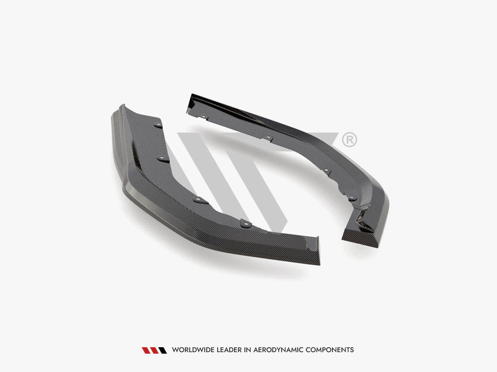 Maxton Design Carbon Fiber Rear Side Splitters BMW M3 G80 - CF-BM-3-G80-M-RSD1-245-P