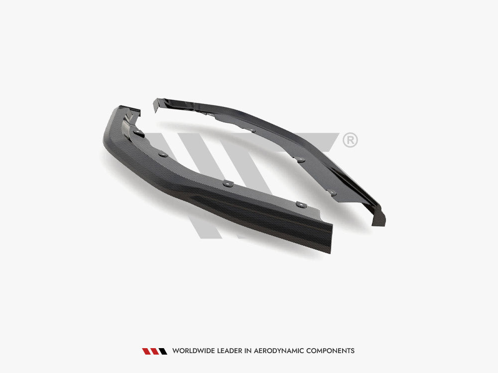 Maxton Design Carbon Fiber Rear Side Splitters BMW M3 G80 - CF-BM-3-G80-M-RSD1-245-P