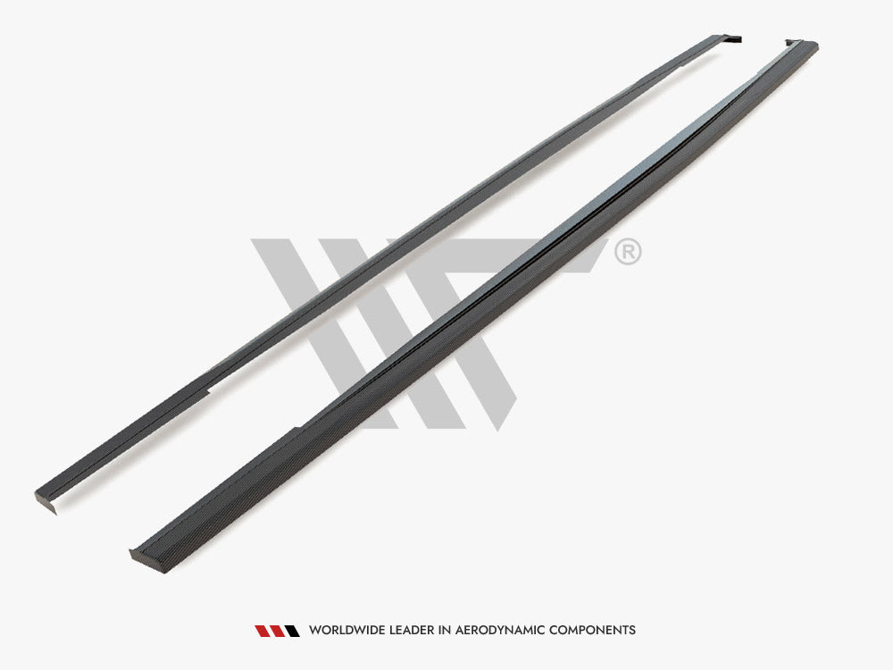 Maxton Design Carbon Fiber Side Skirts Audi RS6 C8/RS7 C8 - CF-AU-RS6-C8-SD1-245-P