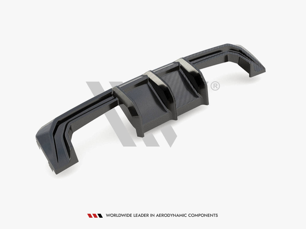 Maxton Design Carbon Fiber Rear Diffuser BMW M4 G82/M3 G80 - CF-BM-4-G82-M-RS1-245-P