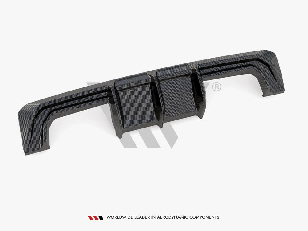 Maxton Design Carbon Fiber Rear Diffuser BMW M4 G82/M3 G80 - CF-BM-4-G82-M-RS1-245-P