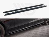 Maxton Design Side Skirts Diffusers Mercedes C43/C AMG Line Sedan W205 Facelift - ME-C-205F-AMGLINE-SD1