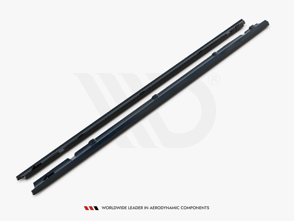 Maxton Design Side Skirts Diffusers Mercedes C43/C AMG Line Sedan W205 Facelift - ME-C-205F-AMGLINE-SD1