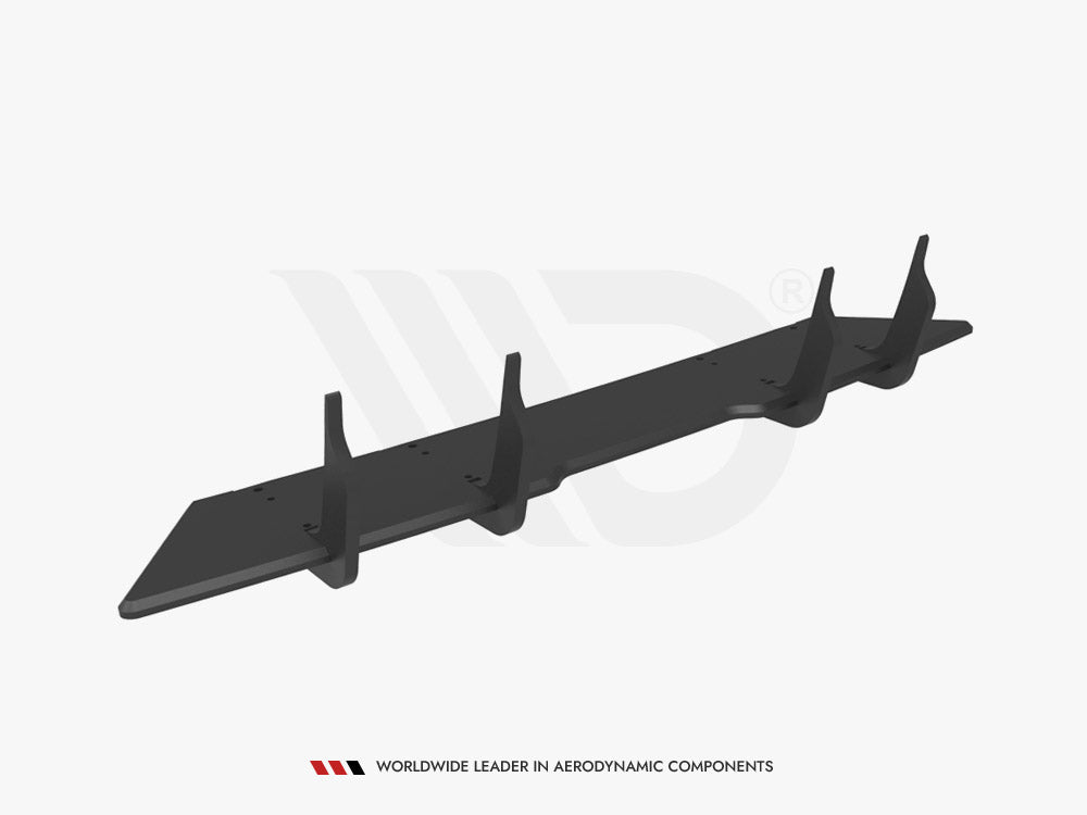 Maxton Design Street PRO Rear Diffuser Mercedes C 43 Sedan W205 Facelift - MEC205AMGCNC-RS1