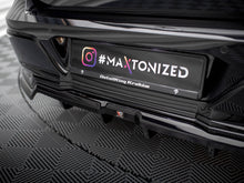 Load image into Gallery viewer, Maxton Design Central Rear Splitter (Vertical Bars) BMW 7 M-Pack G70 - BM-7-G70-MPACK-RD1+RD2