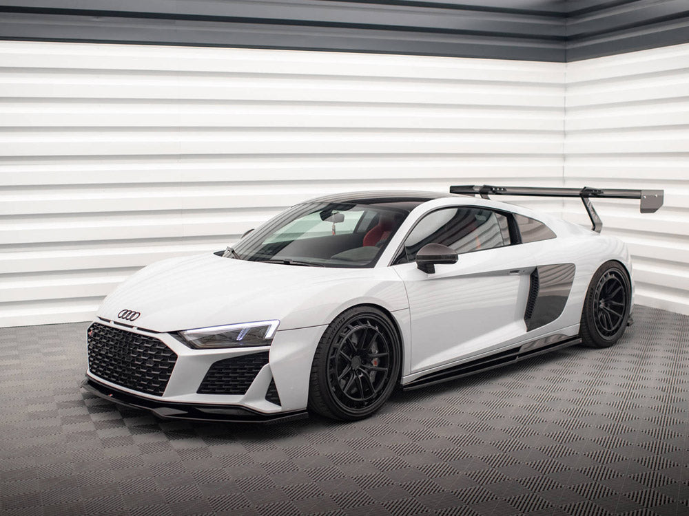 Maxton Design Side Skirts Diffusers V.2 Audi R8 Mk2 Facelift - AU-R8-2F-SD3