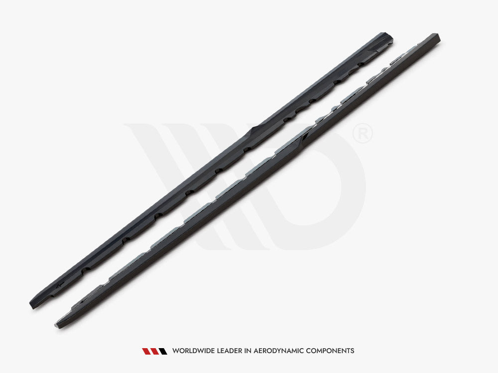 Maxton Design Side Skirts Diffusers V.2 Audi R8 Mk2 Facelift - AU-R8-2F-SD3