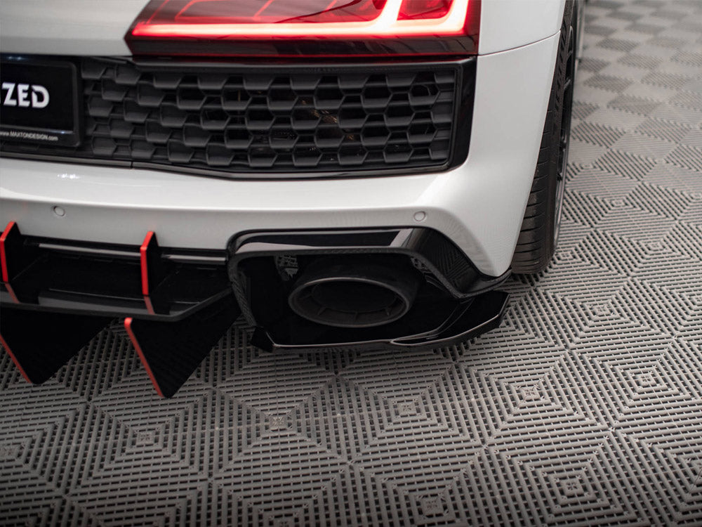 Maxton Design Rear Side Splitters Audi R8 Mk2 Facelift - AU-R8-2F-RSD1