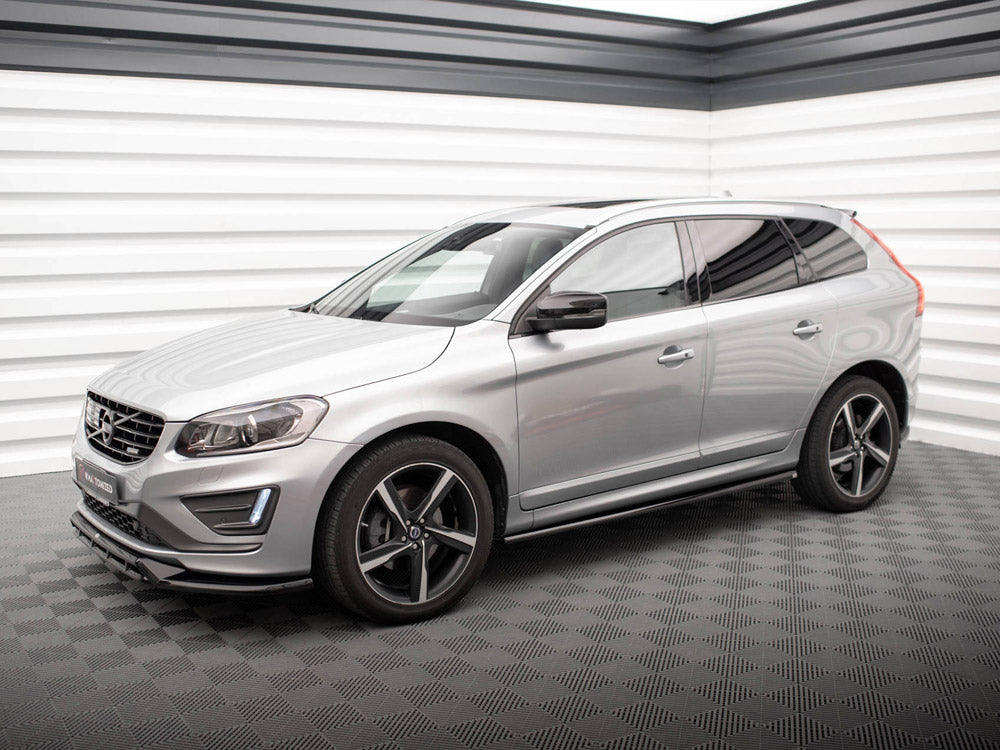 Maxton Design Side Skirts Diffusers Volvo XC60 R-Design Mk1 Facelift - VO-XC60-1F-RDESIGN-SD1