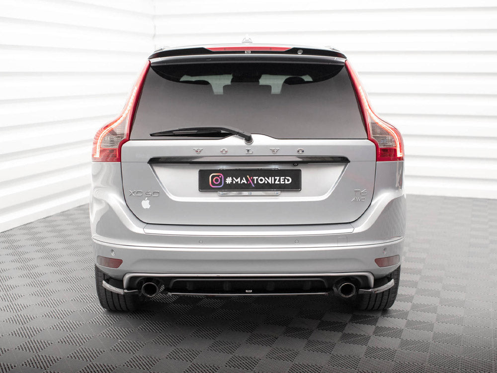 Maxton Design Central Rear Splitter Volvo XC60 R-Design Mk1 Facelift - VO-XC60-1F-RDESIGN-RD1