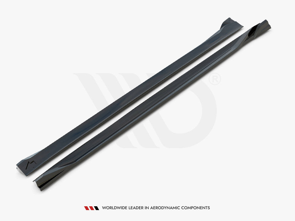 Maxton Design Side Skirts Diffusers Volvo XC60 R-Design Mk2 Facelift - VO-XC60-2F-RDESIGN-SD1