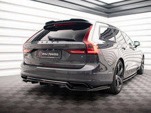 Load image into Gallery viewer, Maxton Design Central Rear Splitter (Vertical Bars) Volvo V90 R-Design Mk2 - VO-V90-2-RDESIGN-RD1+RD2