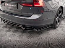 Load image into Gallery viewer, Maxton Design Central Rear Splitter (Vertical Bars) Volvo V90 R-Design Mk2 - VO-V90-2-RDESIGN-RD1+RD2