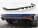 Maxton Design Central Rear Splitter (Vertical Bars) Maserati Levante GTS Mk1 - MS-LE-1-GTS-RD1+RD2