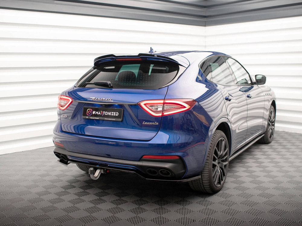 Maxton Design Central Rear Splitter (Vertical Bars) Maserati Levante GTS Mk1 - MS-LE-1-GTS-RD1+RD2