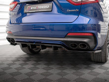 Load image into Gallery viewer, Maxton Design Central Rear Splitter (Vertical Bars) Maserati Levante GTS Mk1 - MS-LE-1-GTS-RD1+RD2