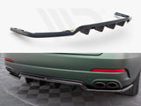 Maxton Design Central Rear Splitter (Vertical Bars) Maserati Levante Mk1 - MS-LE-1-RD1+RD2