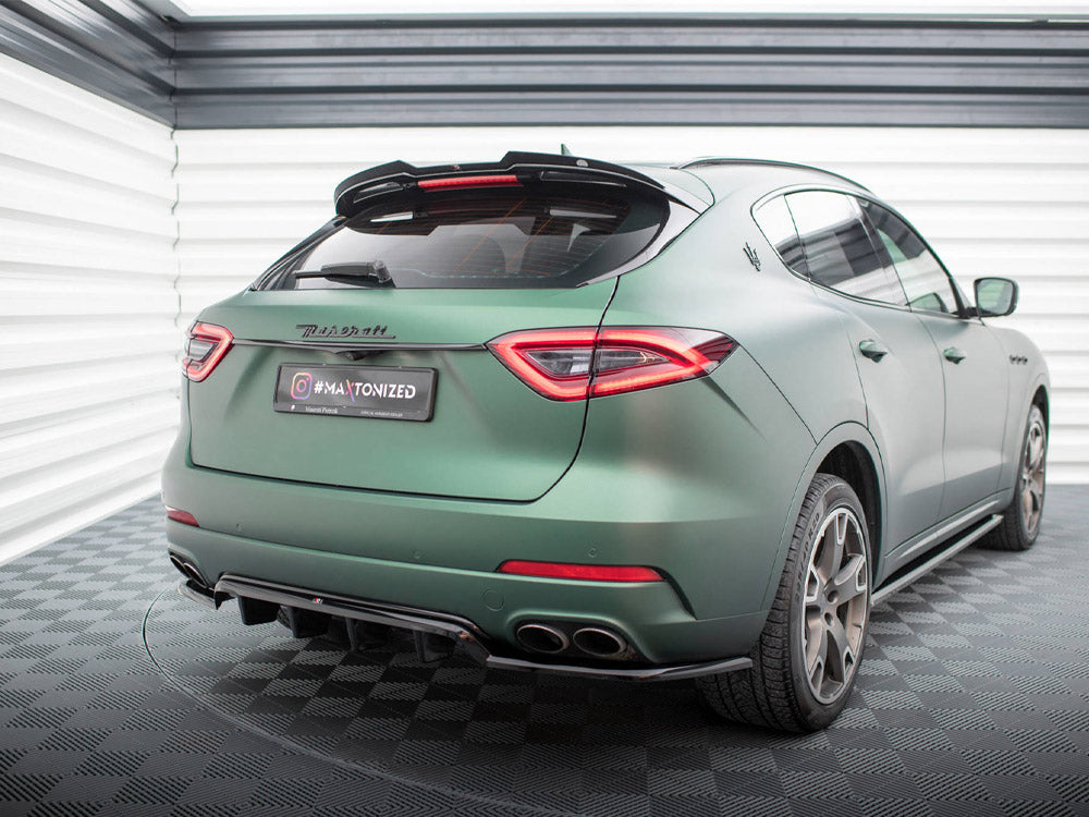 Maxton Design Central Rear Splitter (Vertical Bars) Maserati Levante Mk1 - MS-LE-1-RD1+RD2