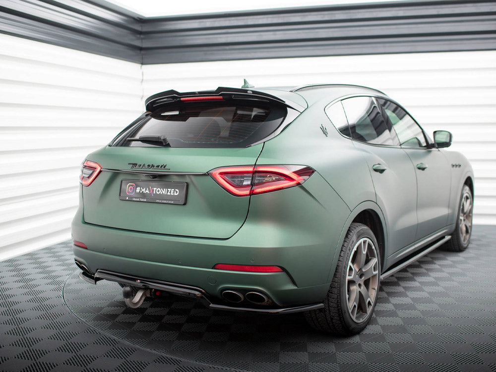 Maxton Design Central Rear Splitter (Vertical Bars) Maserati Levante Mk1 - MS-LE-1-RD1+RD2