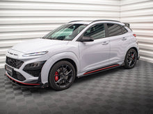 Load image into Gallery viewer, Maxton Design Side Skirts Diffusers V.1 + Flaps Hyundai Kona N Mk1 - HY-KO-1-N-SD1+SF1B