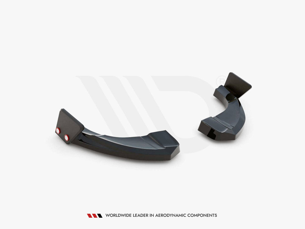 Maxton Design Rear Side Splitters V.1 + Flaps Hyundai Kona N Mk1 - HY-KO-1-N-RSD1+RSF1B