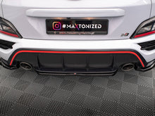 Load image into Gallery viewer, Maxton Design Central Rear Splitter Hyundai Kona N Mk1 - HY-KO-1-N-RD1