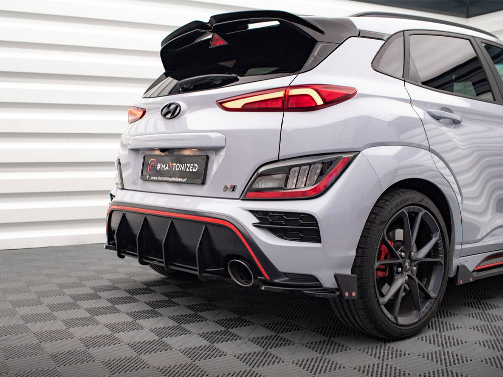 Maxton Design Street PRO Rear Diffuser Hyundai Kona N Mk1 - HYKO1NCNC-RS1