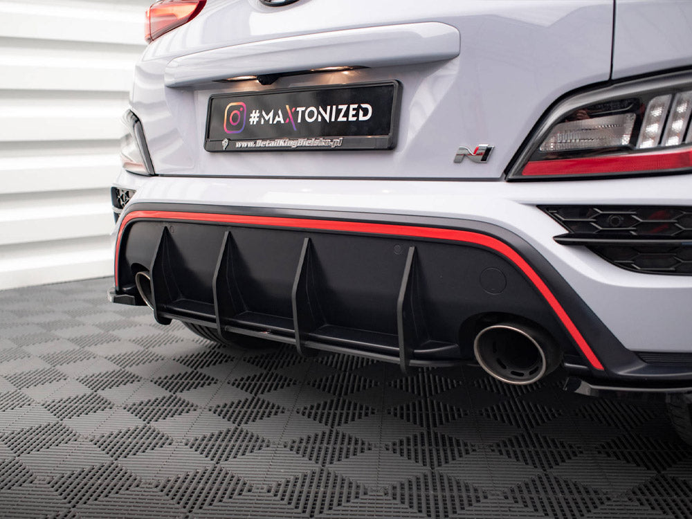 Maxton Design Street PRO Rear Diffuser Hyundai Kona N Mk1 - HYKO1NCNC-RS1