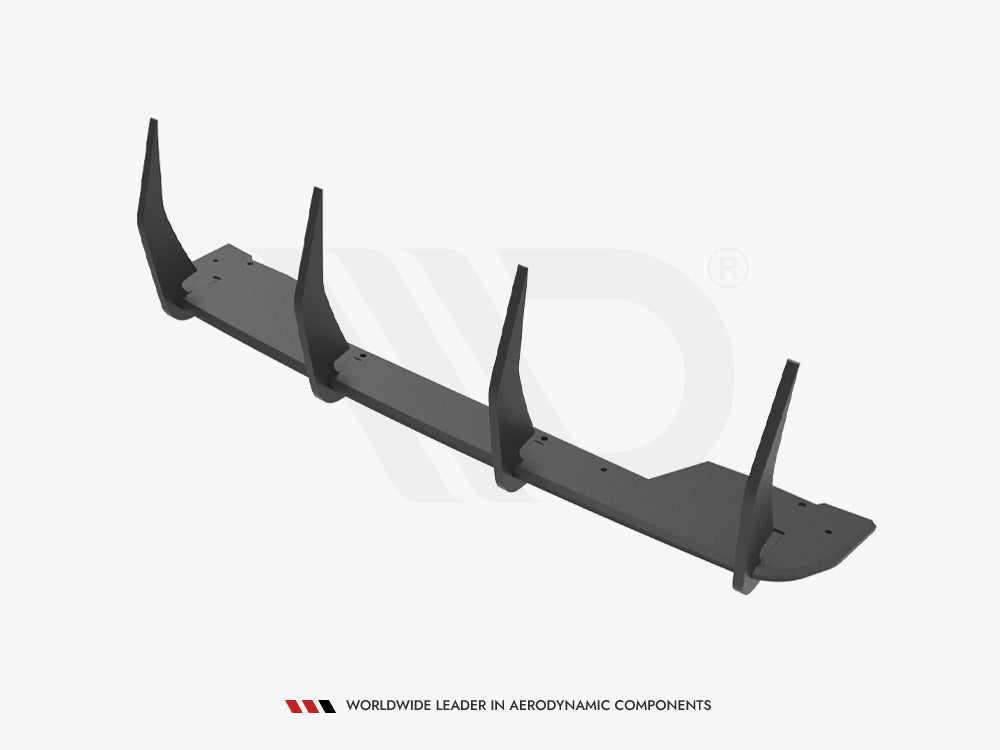 Maxton Design Street PRO Rear Diffuser Hyundai Kona N Mk1 - HYKO1NCNC-RS1