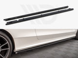 Maxton Design Side Skirts Diffusers Mercedes C Coupe AMG-Line C205 Facelift - ME-C-205F-AMGLINE-C-SD1