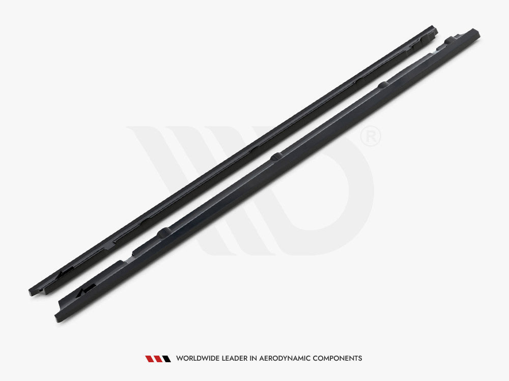 Maxton Design Side Skirts Diffusers Mercedes C Coupe AMG-Line C205 Facelift - ME-C-205F-AMGLINE-C-SD1