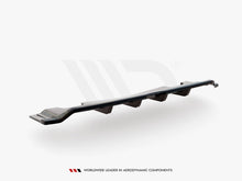 Load image into Gallery viewer, Maxton Design Central Rear Splitter V.2 (Vertical Bars) Volvo V90 Mk2 - VO-V90-2-RD2+RD1