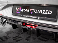 Load image into Gallery viewer, Maxton Design Central Rear Splitter (Vertical Bars) Hyundai Elantra Mk7 - HY-EL-7-RD1+RD2