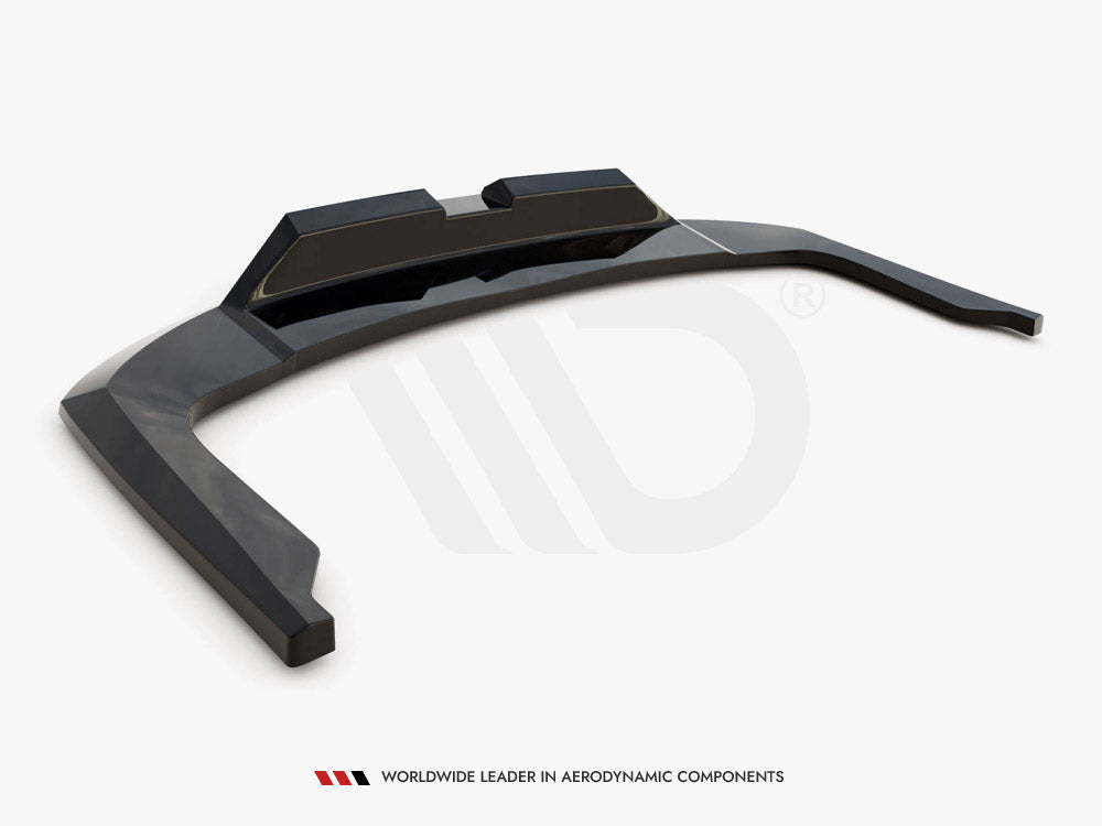 Maxton Design Central Rear Splitter (Vertical Bars) Hyundai Elantra Mk7 - HY-EL-7-RD1+RD2