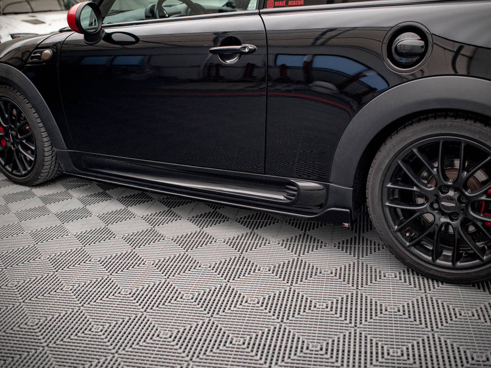 Maxton Design Side Skirts Diffusers V.2 Mini Cooper John Cooper Works R56 - MC-S-2-56-JCW-SD1