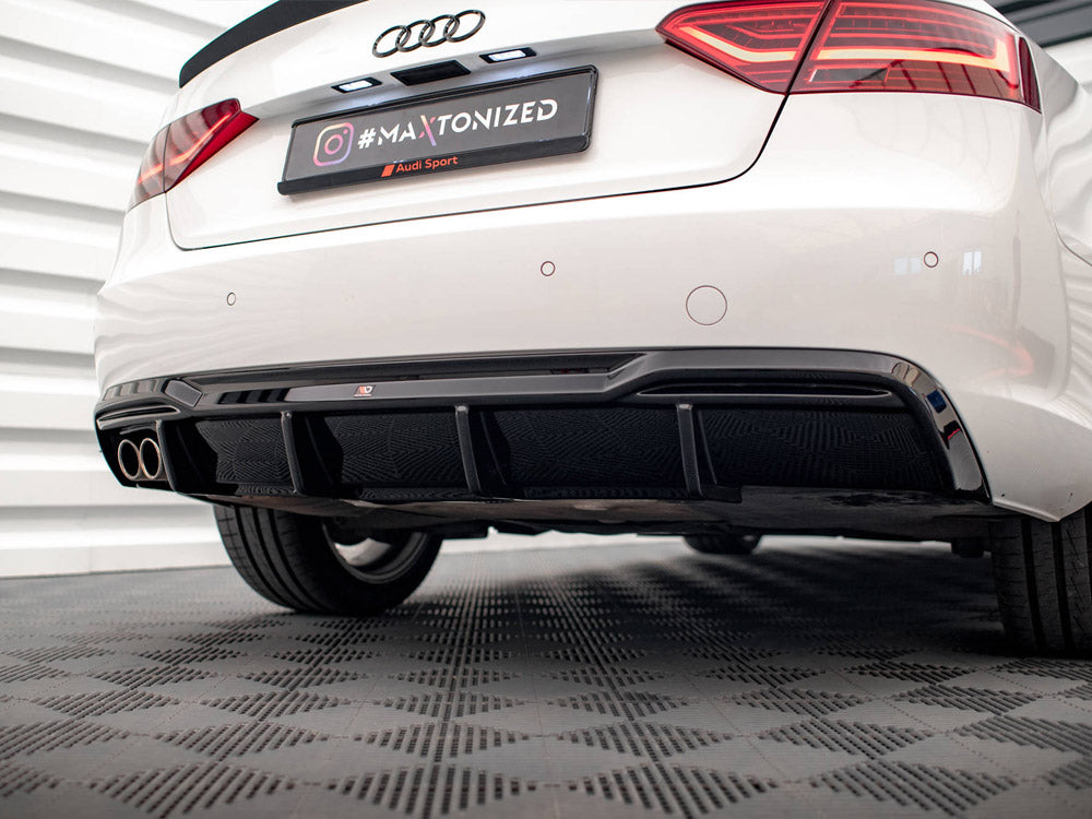 Maxton Design Rear Valance Audi A5 Coupe 8T Facelift - AU-A5-1F-RS1