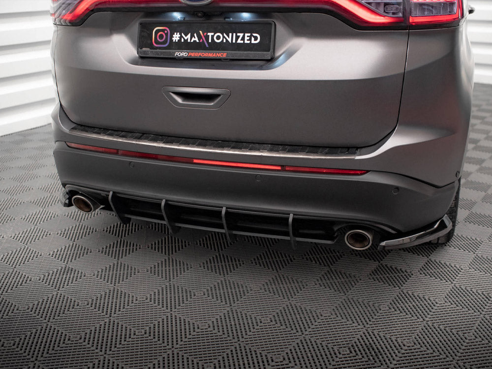 Maxton Design Street PRO Rear Diffuser Ford Edge Mk2 - FOED2CNC-RS1