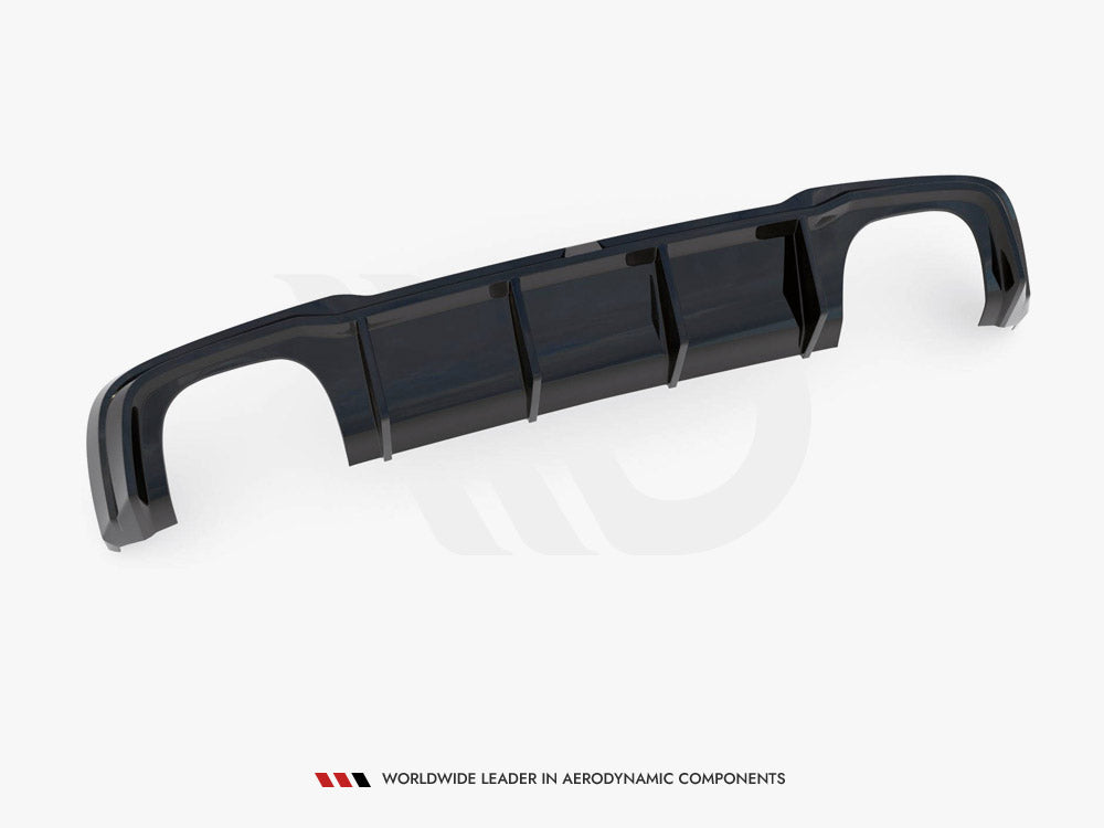 Maxton Design Rear Valance + Milltek Sport Non-Resonated Exhaust Audi RS3 Sportback 8V Facelift - AU-RS3-8VF-RS2OO__OO