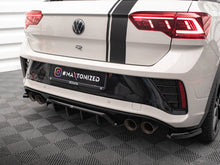 Load image into Gallery viewer, Maxton Design Central Rear Splitter (Vertical Bars) Volkswagen T-Roc R Mk1 - VW-T-ROC-1-R-RD1+RD2