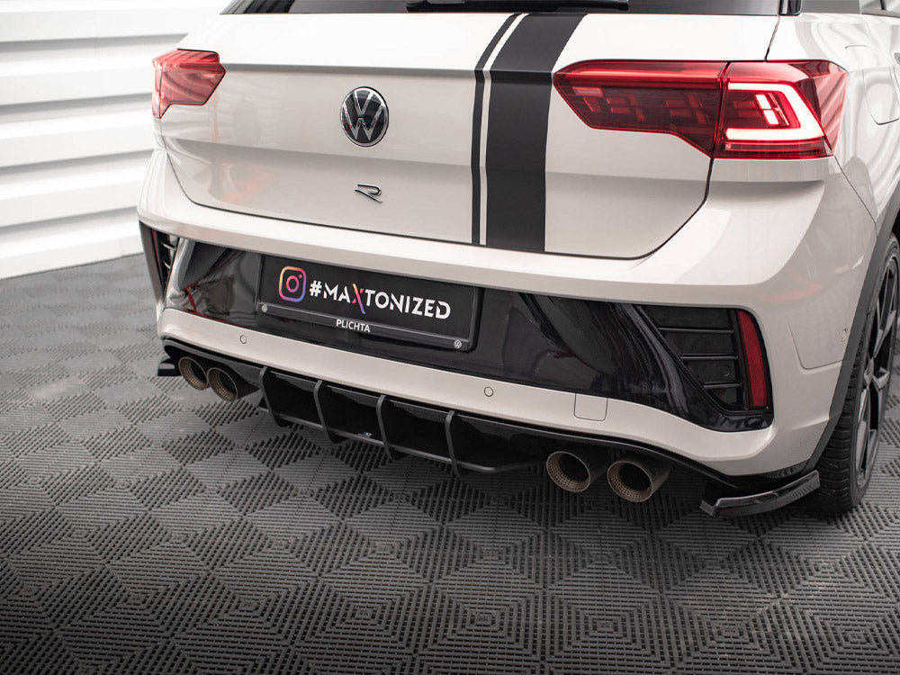 Maxton Design Street PRO Rear Diffuser Volkswagen T-Roc R Mk1 - VWTROC1RCNC-RS1